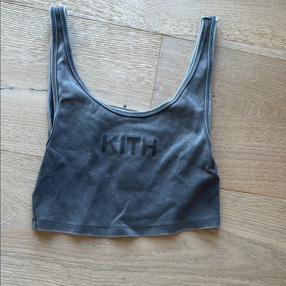 Kith Gray Crop Top